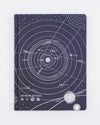 Solar System Hardcover Notebook - Lined/Grid