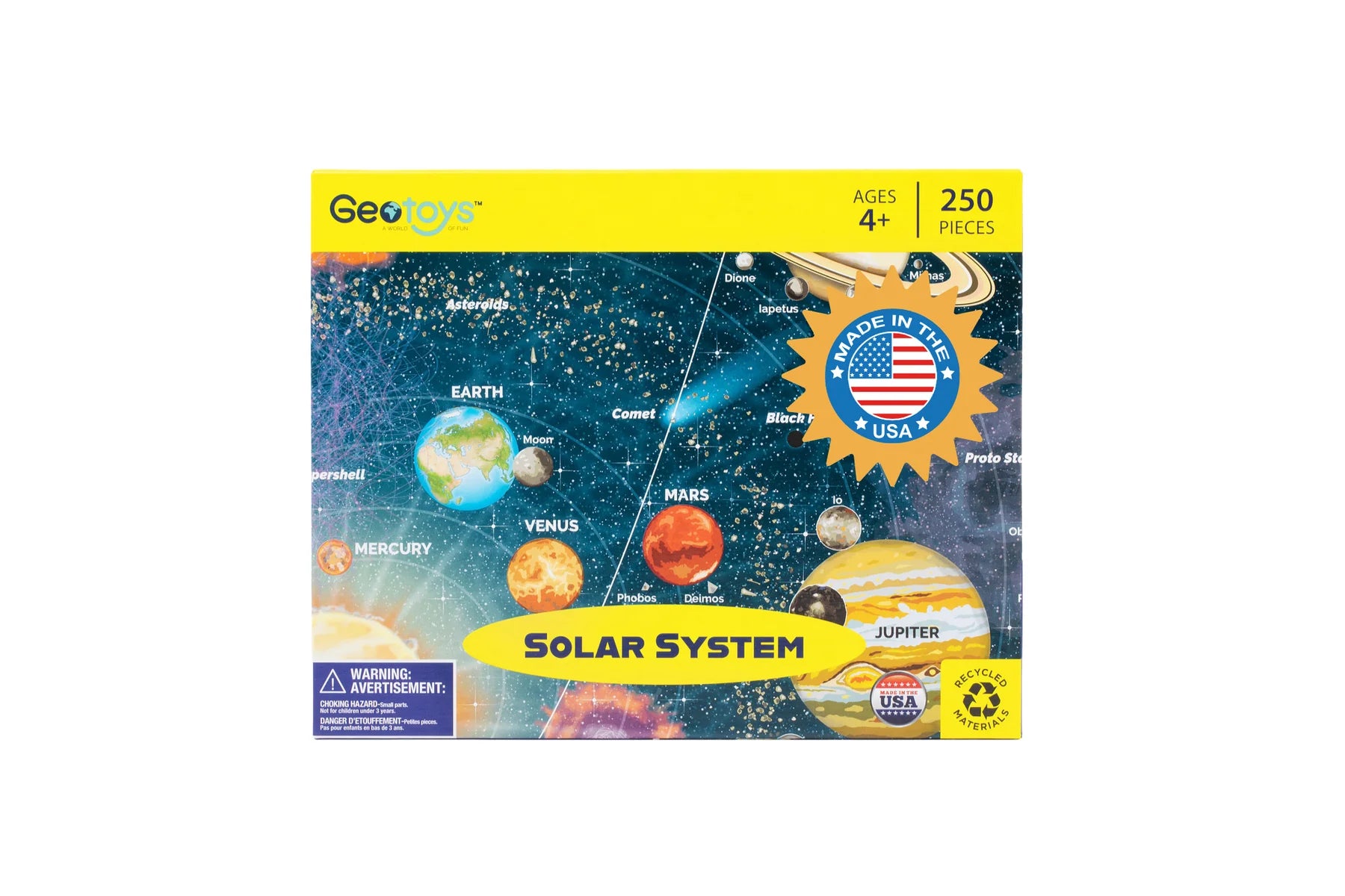 DISC - 250 Piece Solar System Puzzle