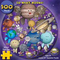 500 Piece Celestial Buddies: So Many Moons! Puzzle