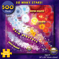 500 Piece Celestial Buddies: So Many Stars! Puzzle