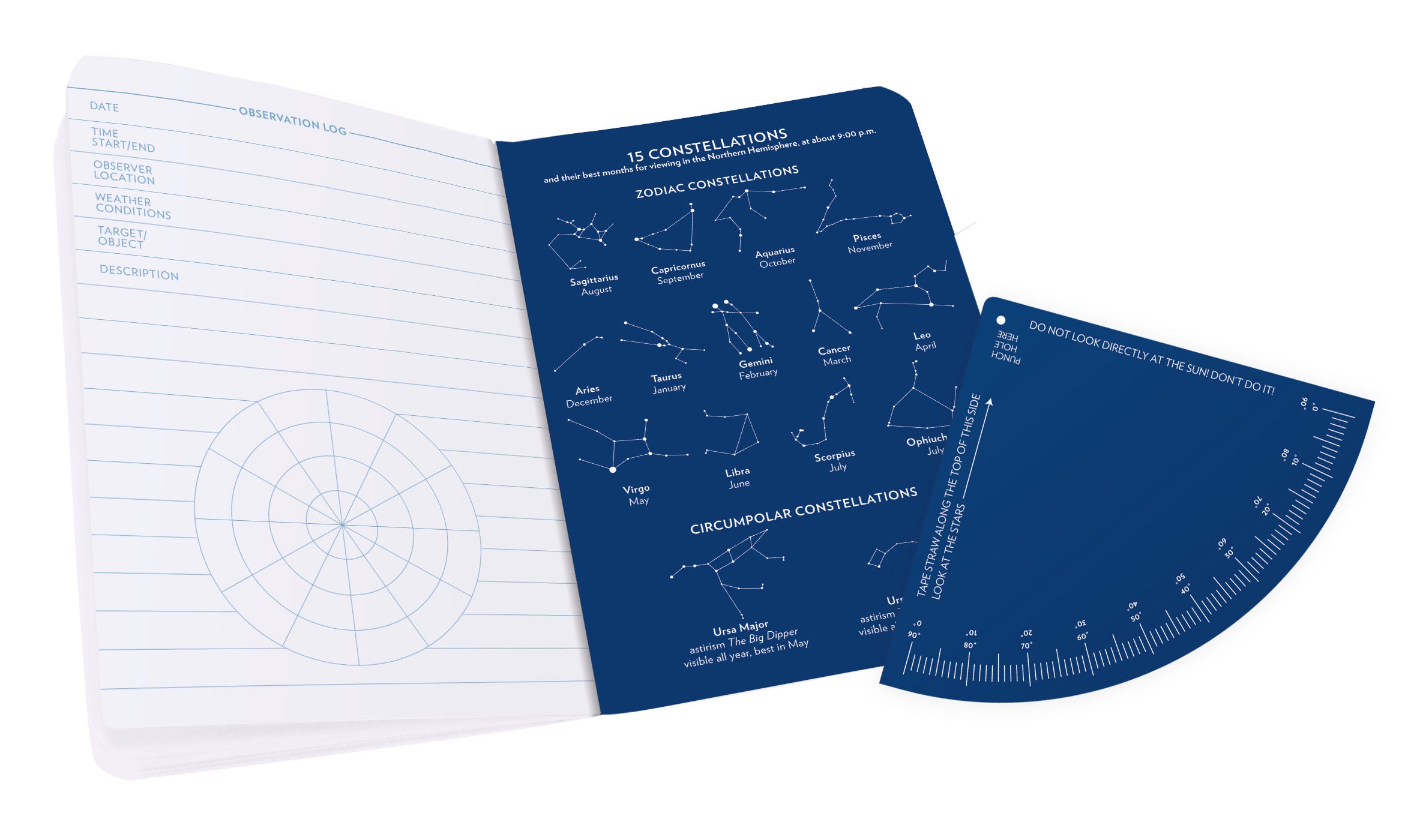 Stargazing Notebook Pocket Size