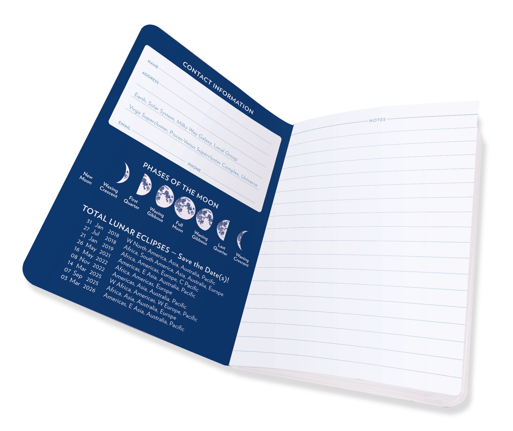 Stargazing Notebook Pocket Size
