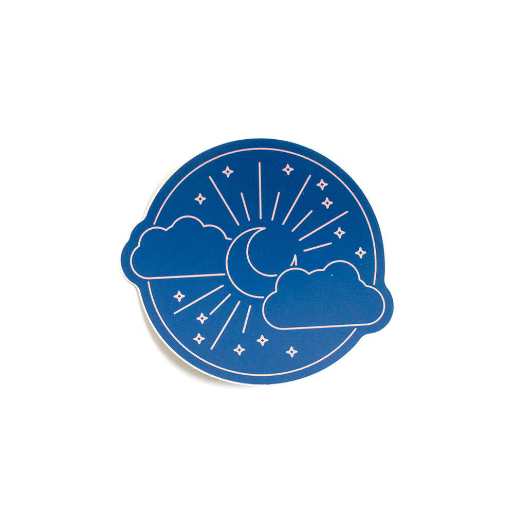 Moon & Stars Sticker