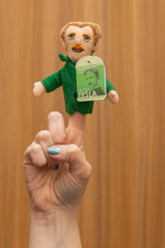 Nikola Tesla Finger Puppet Magnet