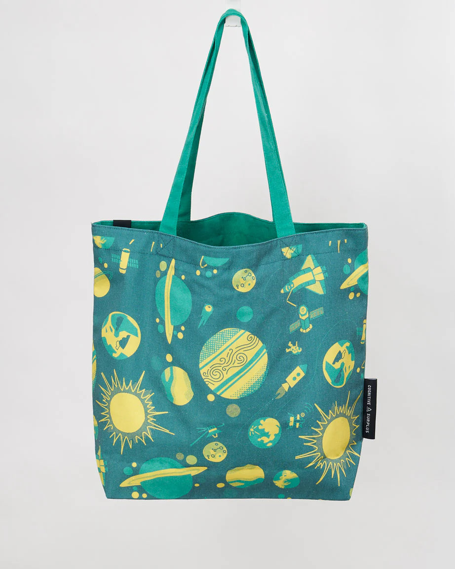 Retro Space Shoulder Tote