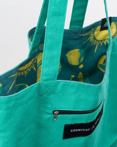 Retro Space Shoulder Tote