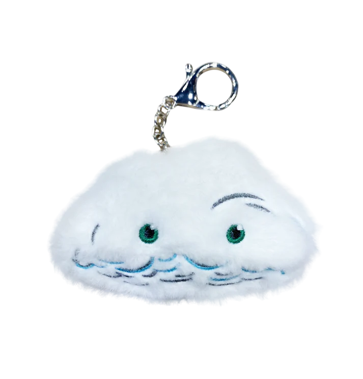 Cumulus Cloud Keychain
