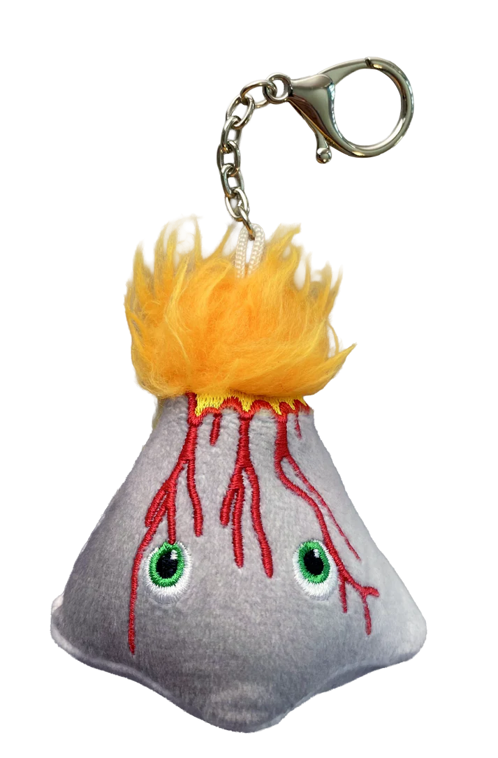 Volcano Keychain
