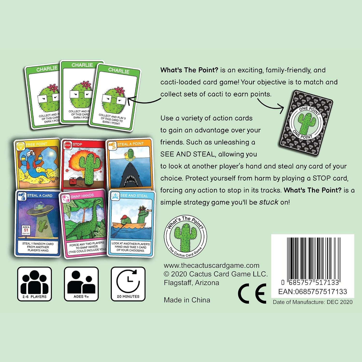 What's The Point? - The Cactus Card Game 🌵