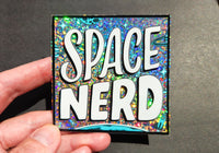 Space Nerd Sticker