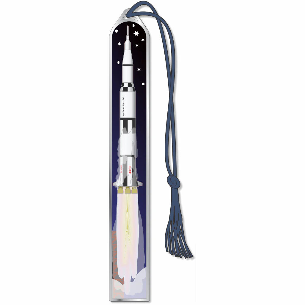Apollo 11 Metal Bookmark