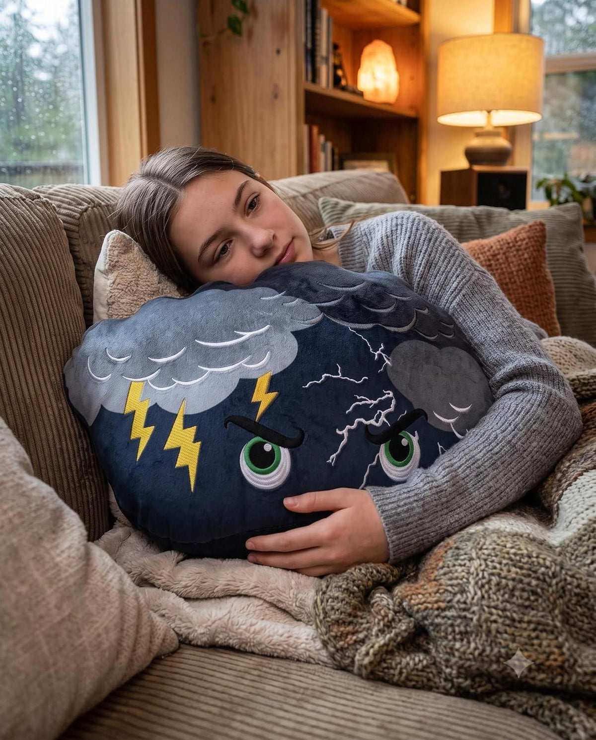 18" Thunderstorm Pillow