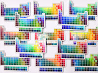 Periodic Table Holographic Sticker