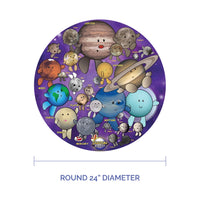 500 Piece Celestial Buddies: So Many Moons! Puzzle