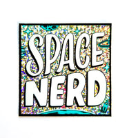 Space Nerd Sticker