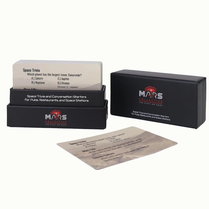 Mars Collective Trivia and Conversation Starter Card Deck