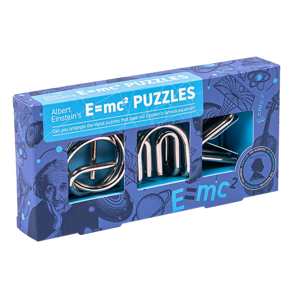 E=MC2 Metal Puzzles