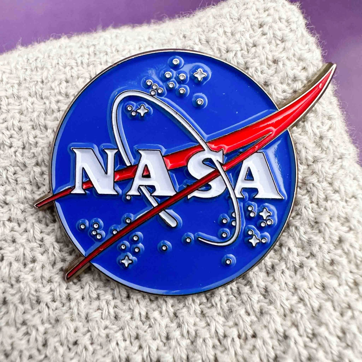NASA Enamel Pin