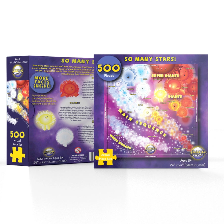 500 Piece Celestial Buddies: So Many Stars! Puzzle