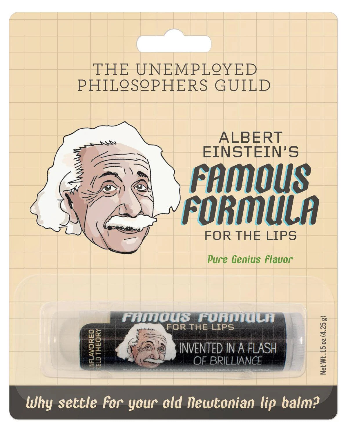 Einstein's Famous Formula Lip Balm