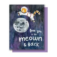 Card - Love You To The Meown & Back