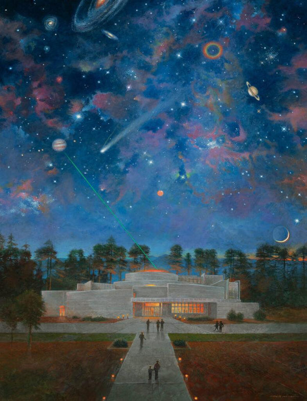 Authentic Cards Lowell Observatory's Astronomy Discovery Center - Postcard