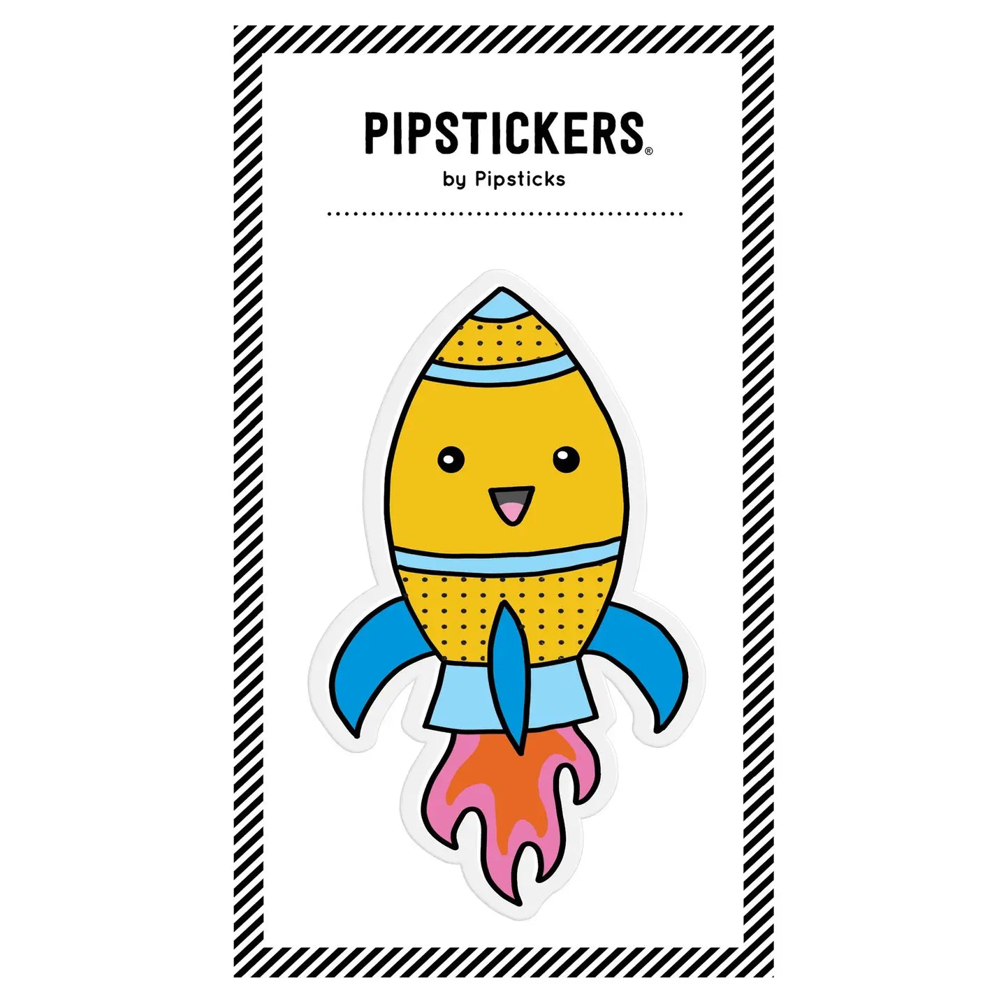 Big Puffy Rock-It Ship Sticker