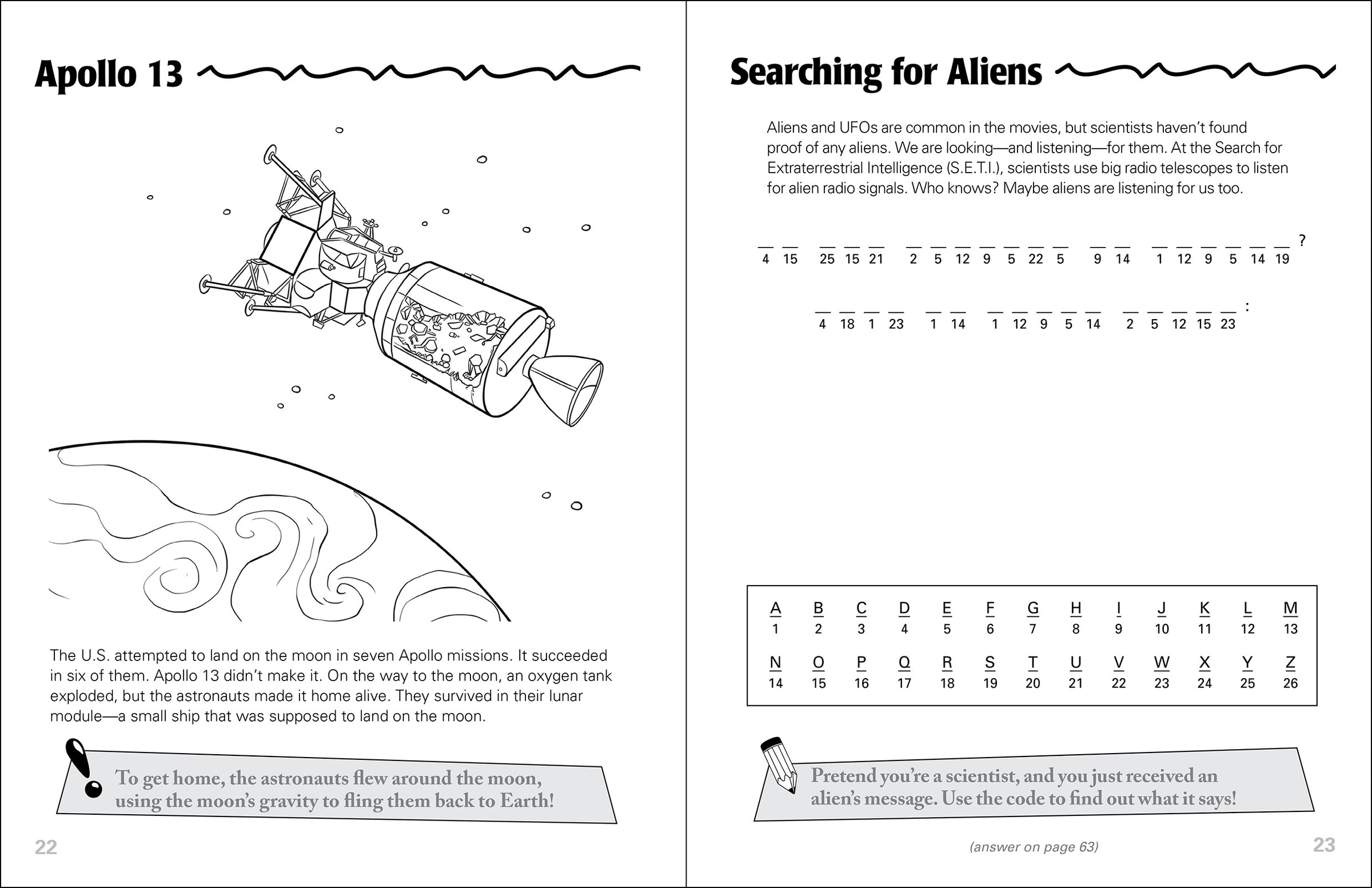 Outer Space Activity Book