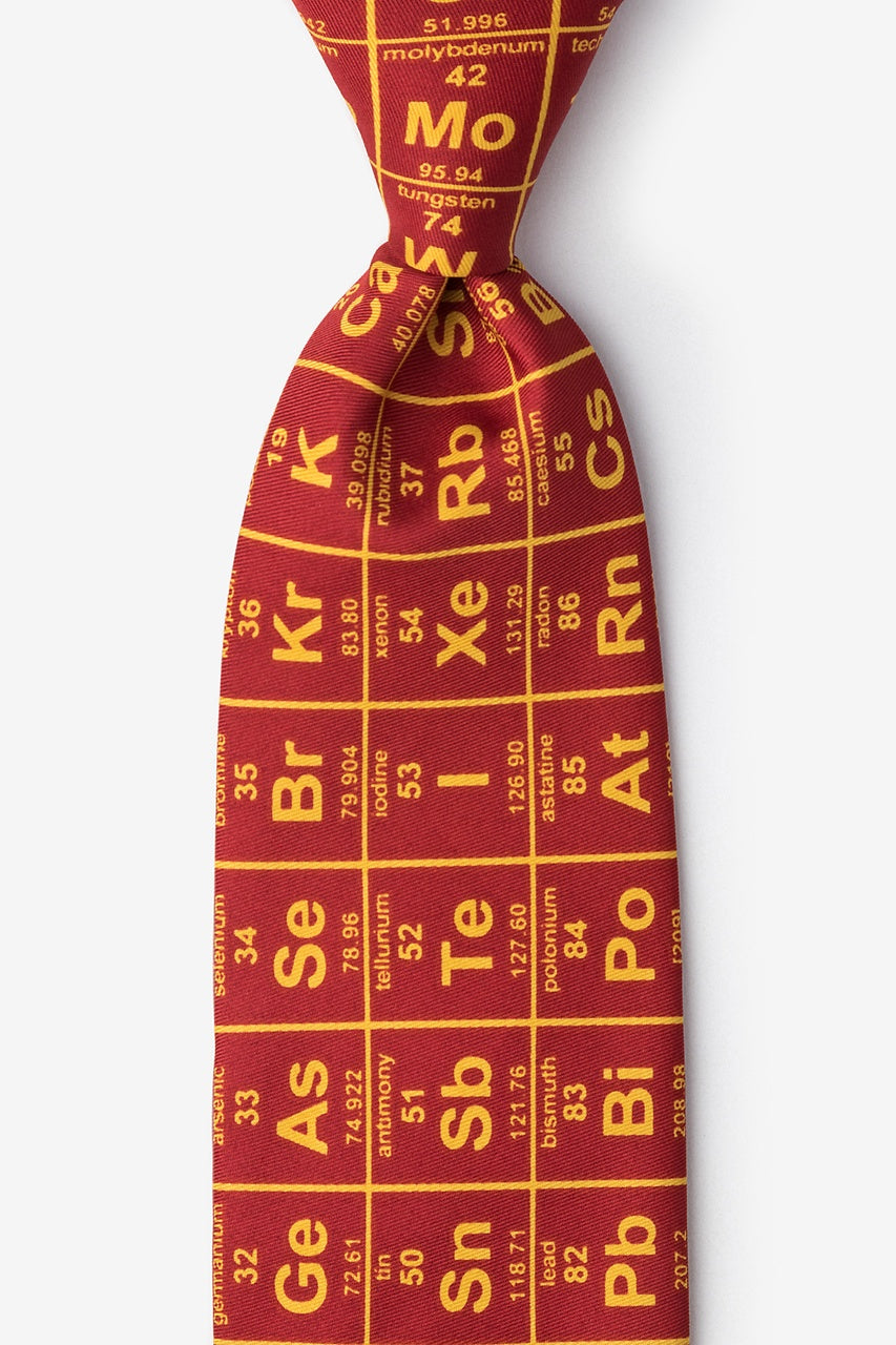 Elements Tie - Red