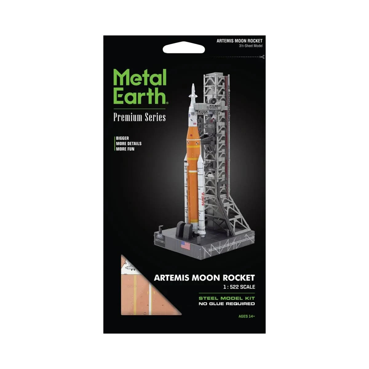 Metal Earth - Artemis Moon Rocket 3D Model Kit