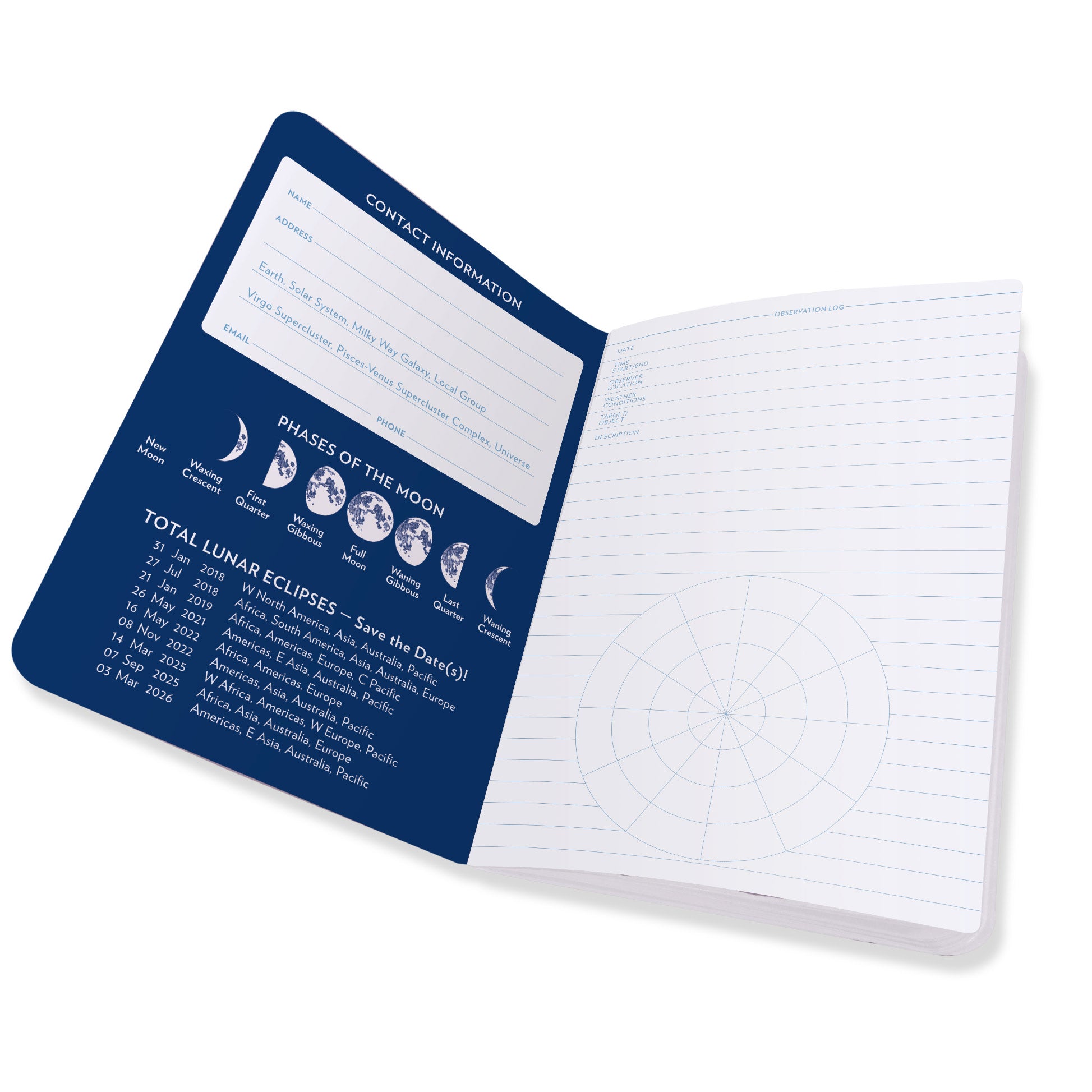 Stargazing Notebook Full Size