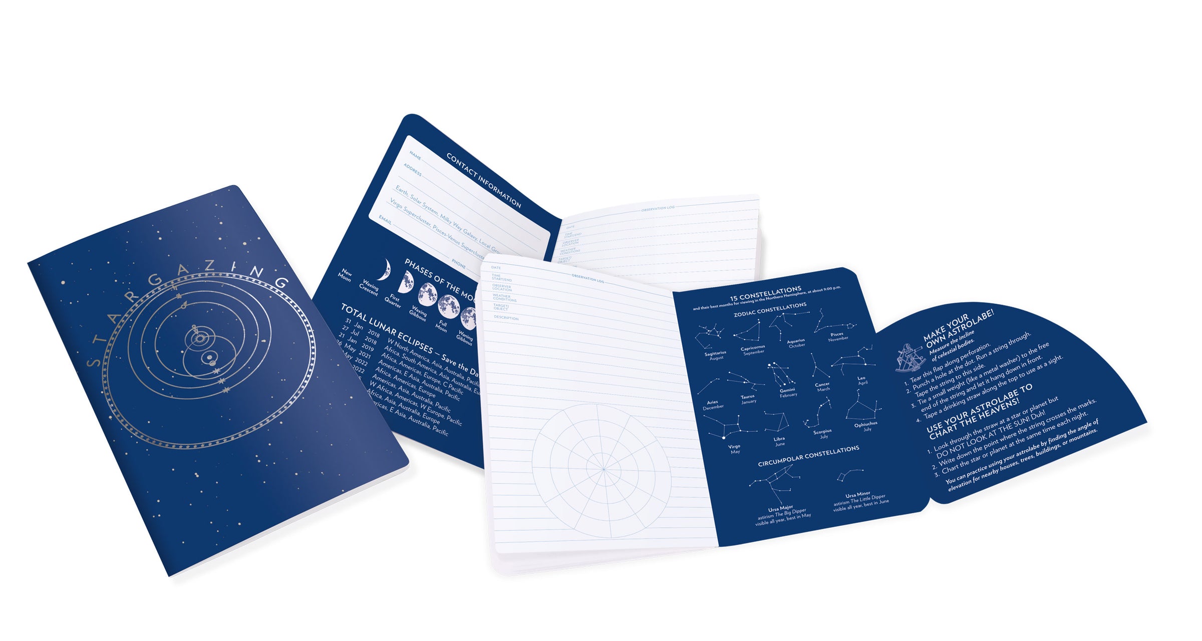 Stargazing Notebook Full Size