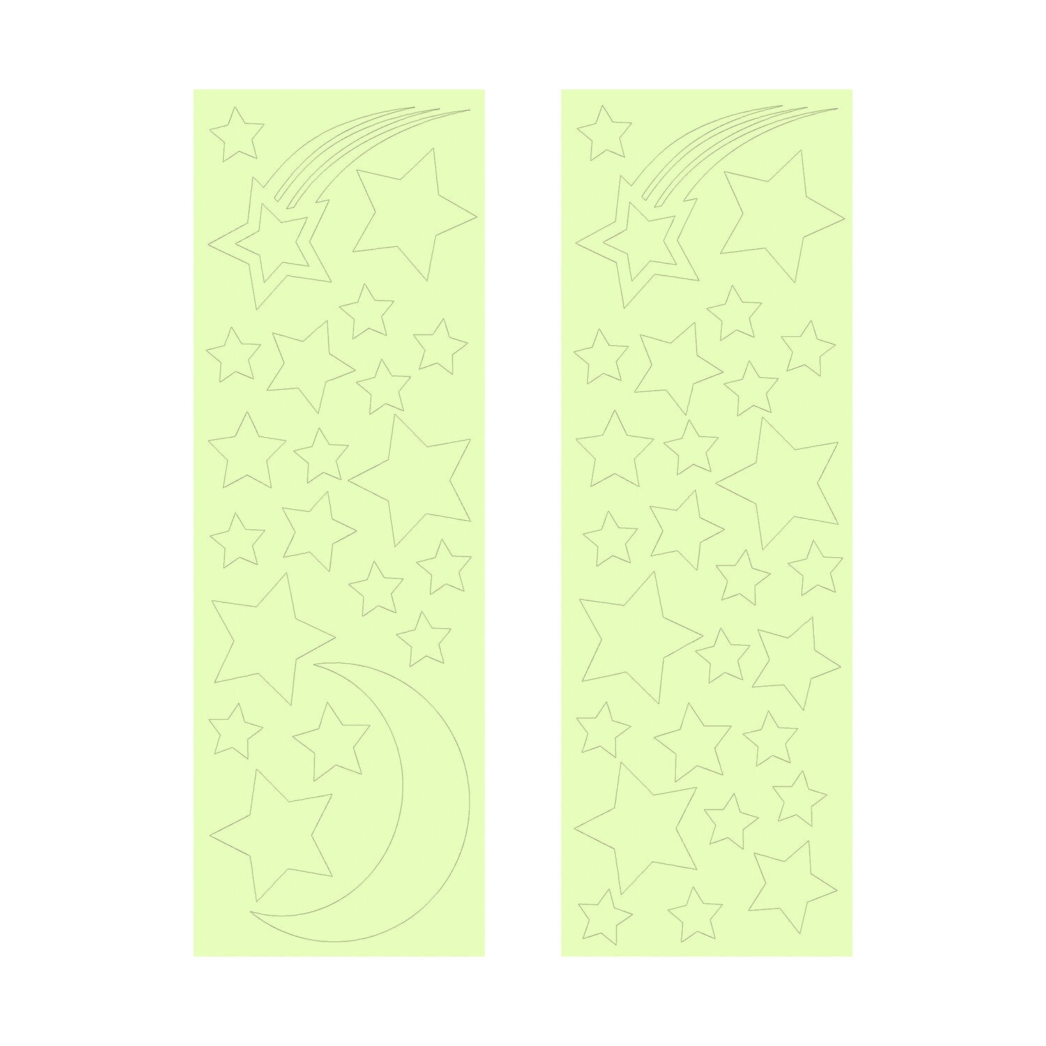 Starry Night Glow In The Dark Wall Stickers