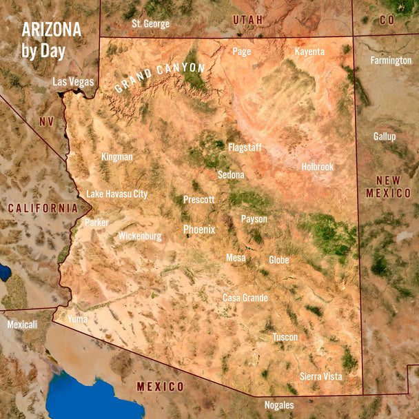 Authentic Cards Arizona Day & Night - Maxi Card