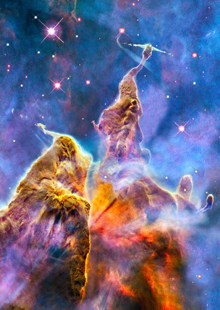 Authentic Cards Carina Nebula Postcard