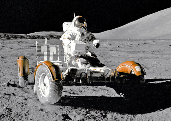 Authentic Cards Lunar Rover - Postcard