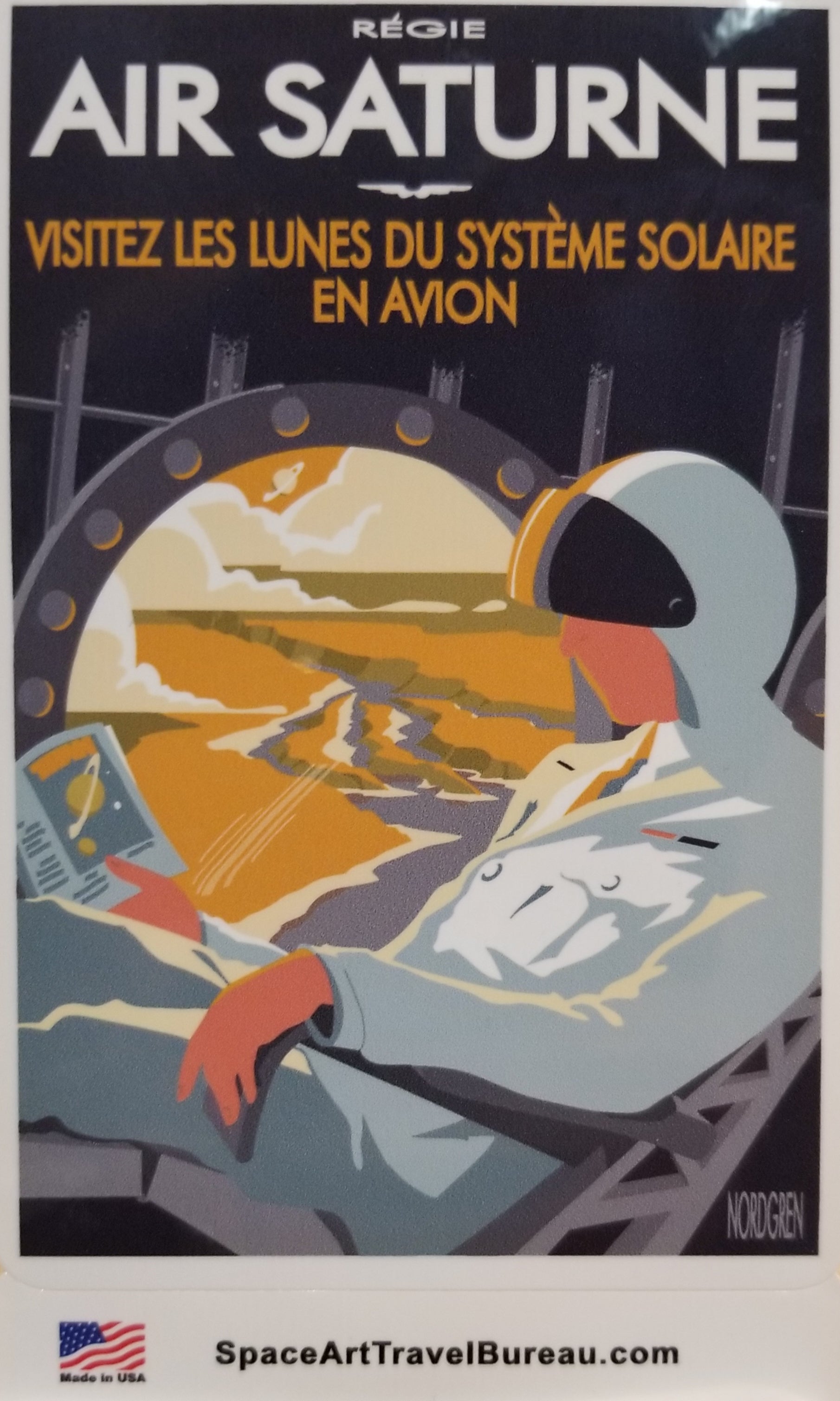 Air Saturne Sticker