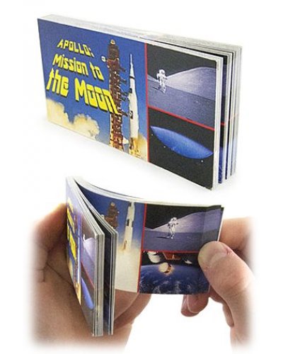 Apollo: Mission Moon Flip Book
