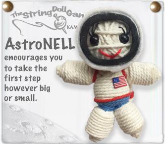 AstroNell String Keychain