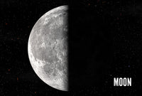 Authentic Cards Moon - Magnet