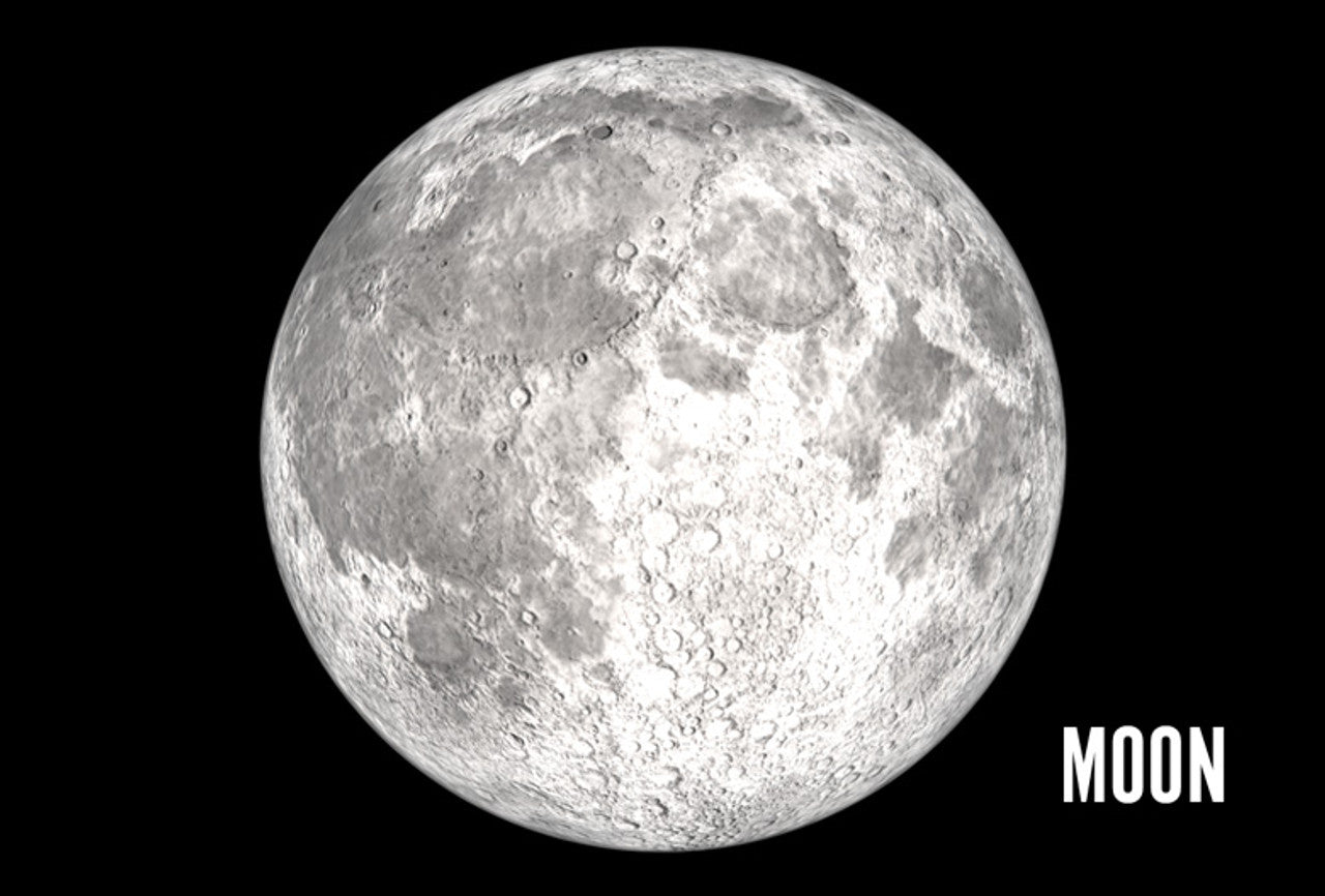 Authentic Cards Moon - Magnet