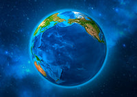 Authentic Cards Rotating Earth - Postcard