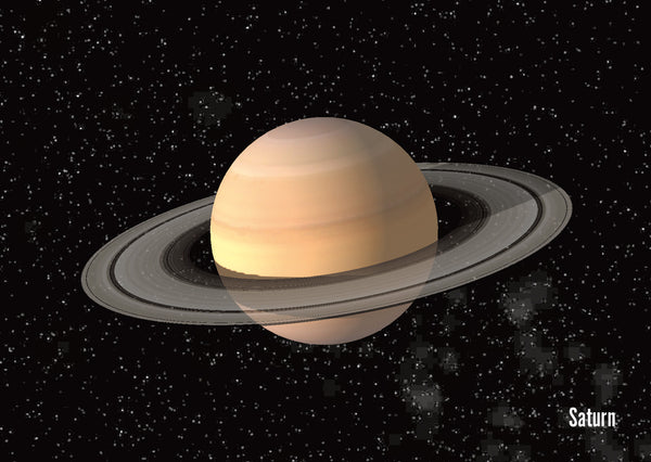 Authentic Cards Saturn - Postcard