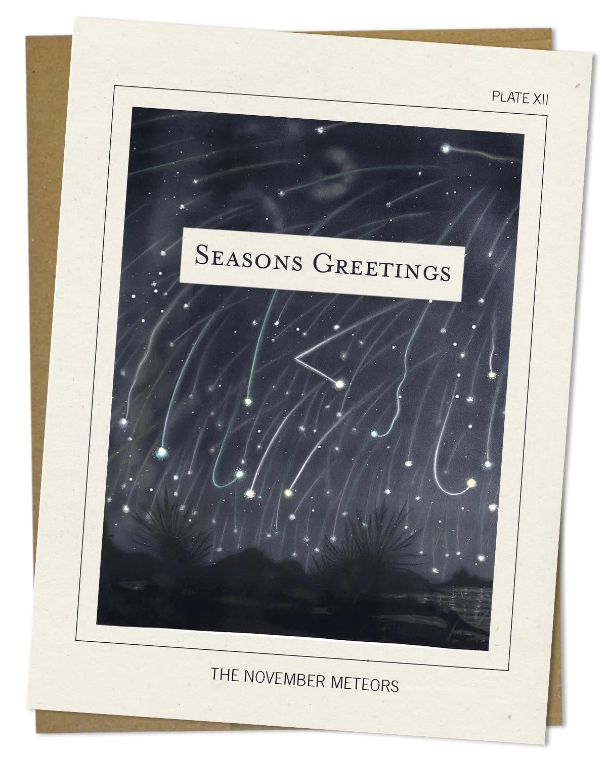 Card - November Meteors: Seasons Greetings