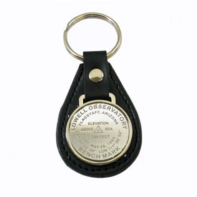 Lowell Benchmark Symbol Leather Keyring