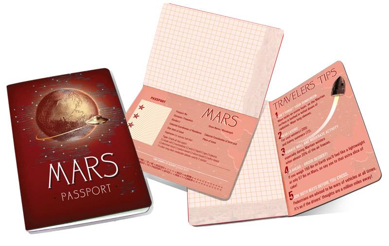 Passport to Mars Notebook