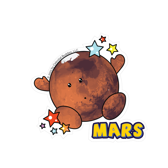 Mars - Celestial Buddy Sticker