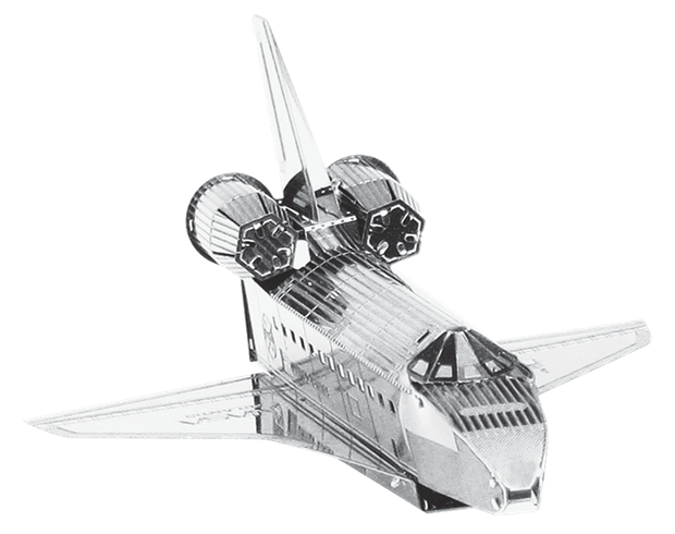 Metal Earth - Space Shuttle (Atlantis) 3D Metal Model Kit