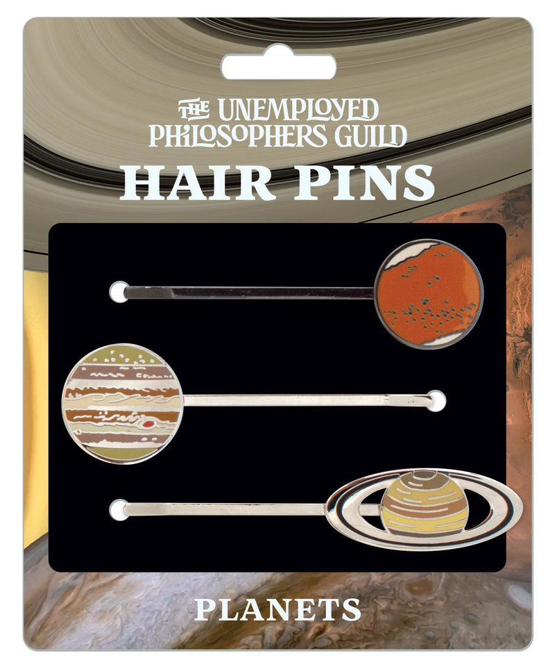 Planet Hair Pins