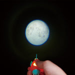 Rocket Projector Keychain - Moon